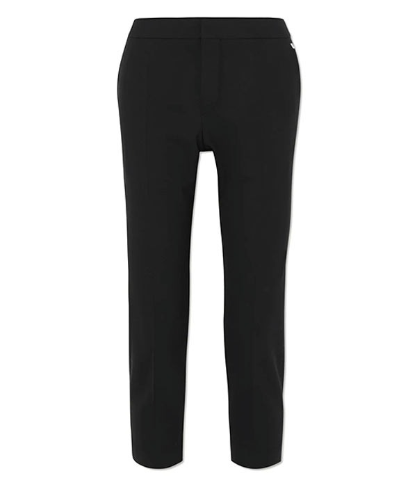 Cropped stretch-wool straight-leg pants, Chloé